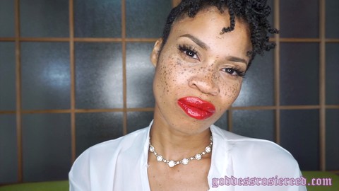 Iwantclips, red lipstick, red lipstick fetish
