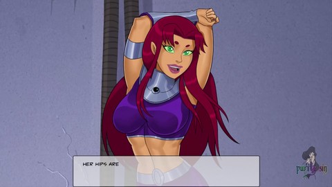 Anime, female voice, starfire