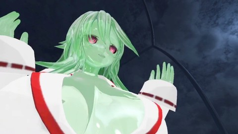 Música, bailando vrchat, niña de slime